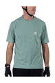 LEATT Cycling short sleeve jersey - MTB TRAIL 1.0 X-FLOW - green