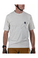 LEATT Cycling short sleeve jersey - MTB TRAIL 1.0 X-FLOW - grey