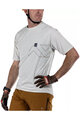 LEATT Cycling short sleeve jersey - MTB TRAIL 1.0 X-FLOW - grey