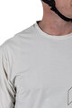 LEATT Cycling short sleeve jersey - MTB TRAIL 1.0 X-FLOW - grey