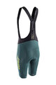 LEATT Cycling bib shorts - BIB MTB ENDURANCE 6.0 - green