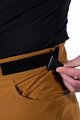 LEATT Cycling long trousers withot bib - MTB TRAIL 2.0 - brown