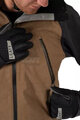 LEATT waterproof jacket - MTB HYDRADRI 5.0 - brown