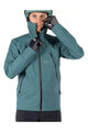 LEATT waterproof jacket - MTB HYDRADRI 5.0 - turquoise