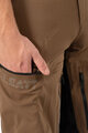 LEATT Cycling long trousers withot bib - MTB HYDRADRI 5.0 - brown