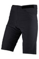 LEATT Cycling shorts without bib - MTB TRAIL 3.0 - black