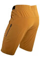 LEATT Cycling shorts without bib - MTB TRAIL 1.0 - brown