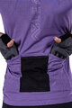 LEATT Cycling short sleeve jersey - MTB ENDURANCE 5.0 W - purple