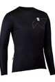 LEATT Cycling summer long sleeve jersey - MTB TRAIL 3.0 W - black