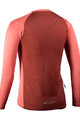 LEATT Cycling summer long sleeve jersey - MTB TRAIL 3.0 W - red