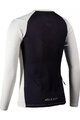 LEATT Cycling summer long sleeve jersey - MTB TRAIL 3.0 W - white/black