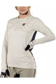LEATT Cycling summer long sleeve jersey - MTB TRAIL 3.0 W - white/black