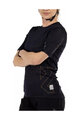 LEATT Cycling short sleeve jersey - MTB TRAIL 2.0 W - black