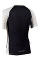 LEATT Cycling short sleeve jersey - MTB TRAIL 2.0 W - white/black