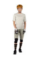 LEATT Cycling short sleeve jersey - MTB TRAIL 2.0 W - white/black