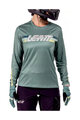 LEATT Cycling summer long sleeve jersey - MTB ENDURO 4.0 W - green