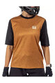 LEATT Cycling short sleeve jersey - MTB ENDURO 3.0 W - brown