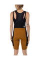 LEATT Cycling bib shorts - BIB MTB ENDURANCE 5.0 W - brown/black