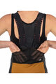 LEATT Cycling bib shorts - BIB MTB ENDURANCE 5.0 W - brown/black