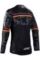 LEATT Cycling summer long sleeve jersey - MTB GRAVITY 4.0 - black