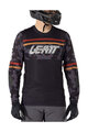 LEATT Cycling summer long sleeve jersey - MTB GRAVITY 4.0 - black