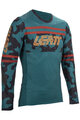 LEATT Cycling summer long sleeve jersey - MTB GRAVITY 4.0 - purple
