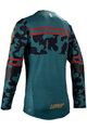 LEATT Cycling summer long sleeve jersey - MTB GRAVITY 4.0 - purple