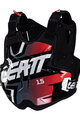 LEATT back and chest protector - CHEST PROTECTOR TORQUE 1.5 - black/red