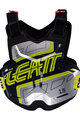 LEATT back and chest protector - CHEST PROTECTOR TORQUE 1.5 - black/yellow