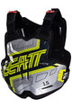 LEATT back and chest protector - CHEST PROTECTOR TORQUE 1.5 - black/yellow