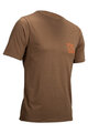 LEATT Cycling short sleeve t-shirt - CORE - brown