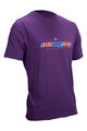 LEATT Cycling short sleeve t-shirt - CORE - purple