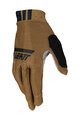 LEATT Cycling long-finger gloves - MTB 2.0 X-FLOW - brown