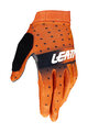 LEATT Cycling long-finger gloves - MTB 1.0 GRIPR - orange