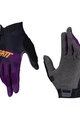 LEATT Cycling long-finger gloves - MTB 1.0 GRIPR W - purple