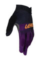 LEATT Cycling long-finger gloves - MTB 1.0 GRIPR W - purple