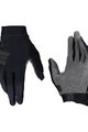 LEATT Cycling long-finger gloves - MTB 1.0 GRIPR JR - black