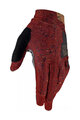 LEATT Cycling long-finger gloves - MTB 3.0 ENDURANCE - red