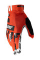 LEATT Cycling long-finger gloves - MTB 2.0 X-FLOW - red