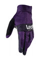 LEATT Cycling long-finger gloves - MTB 1.0 GRIPR - purple