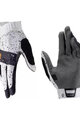 LEATT Cycling long-finger gloves - MTB 1.0 GRIPR W - white/black