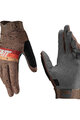 LEATT Cycling long-finger gloves - MTB 1.0 GRIPR JR - brown