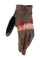 LEATT Cycling long-finger gloves - MTB 1.0 GRIPR JR - brown