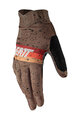 LEATT Cycling long-finger gloves - MTB 1.0 GRIPR JR - brown