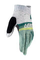 LEATT Cycling long-finger gloves - MTB 1.0 GRIPR JR - green/white