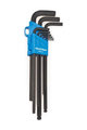 PARK TOOL wrench set - SET ALLEN WRENCHES PT-HXS-1-2 - blue/black