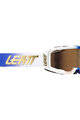 LEATT Cycling sunglasses - VELOCITY 5.0 MTB IRIZ - blue/white