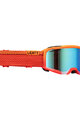 LEATT Cycling sunglasses - VELOCITY 4.0 MTB X-FLOW IRIZ - red