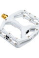 LEATT pedals - CERAMAG ALLMTN 8.0TI FLAT 114X100MM - white