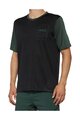 100% SPEEDLAB Cycling short sleeve jersey - RIDECAMP - black/green